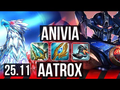 ANIVIA vs AATROX (TOP) | EUW Diamond | 25.11