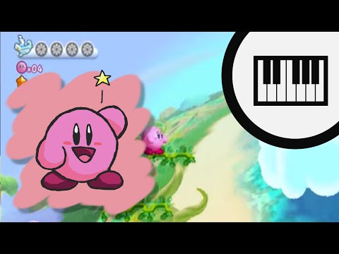 Kirby's Return to Dream Land - Sky Waltz (Extended version) (Piano)