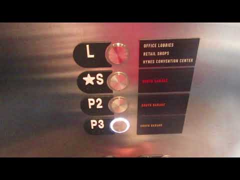 BRAND NEW! Modernized Southeast Parking elevator at the Prudential Center Boston MA