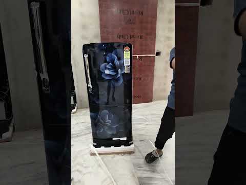 SAMSUNG SINGLE DOOR REFRIGERATOR UNBOXING