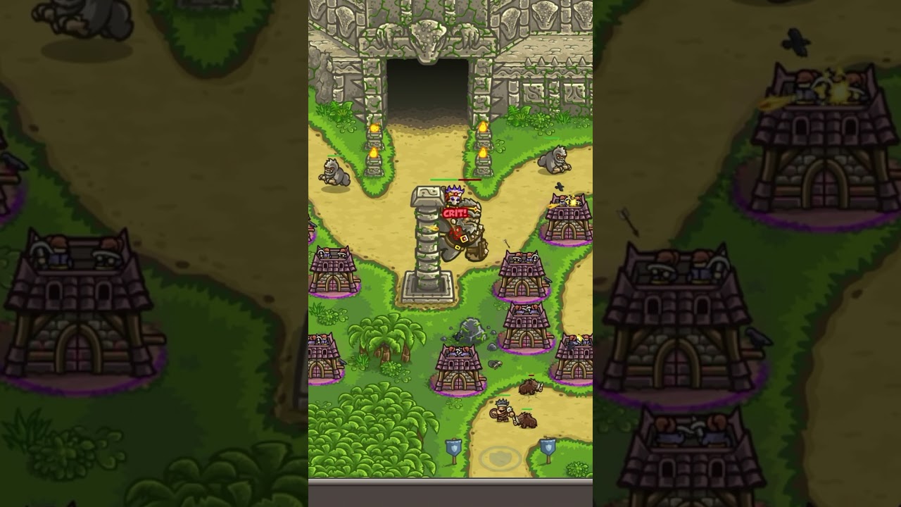 Crossbow forts are Overpowered!! #kingdomrush #towerdefence #strategy #gameplay