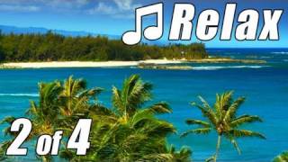 HAWAIIAN MUSIC #2 HD OAHU BEACHES Relaxing slack key guitar Instrumental slow old Hawaii Songs Luau