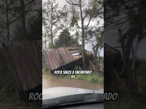 Roca Sales X Encantado RS! #enchente #encantado #riograndedosul #valedotaquari #rs #rocasales