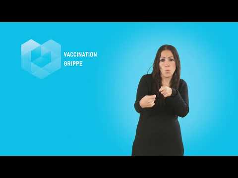 Vaccination grippe - Langue des signes