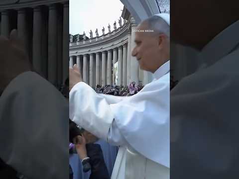 Pope Leo seen ahead of his first general audience since cancer surgery
