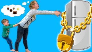 Богдан ПРОТИВ Светы - ЗАКРЫЛ холодильник на замок!!!