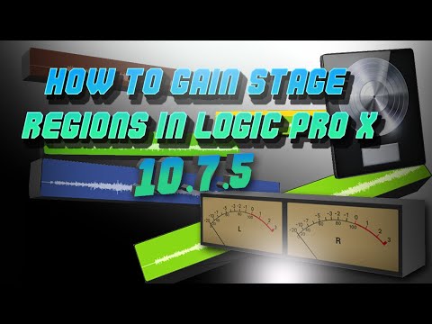 How to Gain Stage in Logic Pro X- Regions- Logic Pro X 10.7.5