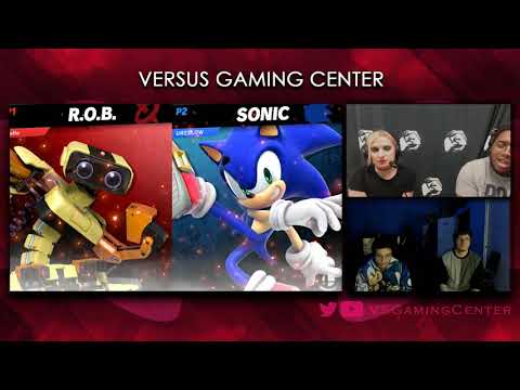 VS Weekly 4/25/19 - Winners Qtrs - AMG | 8BitMan (ROB) vs Ur2Slow (Sonic) - SSBU