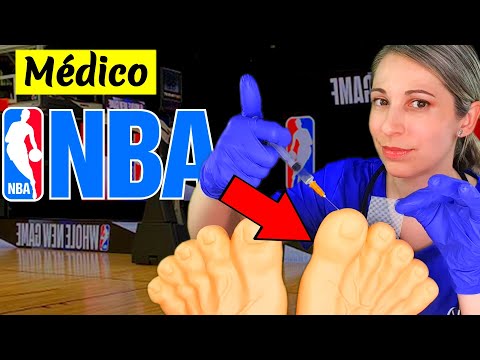 ASMR | MÉDICO de Baloncesto | CURO tus PIES XXL | Roleplay | SusurrosdelSurr | Español