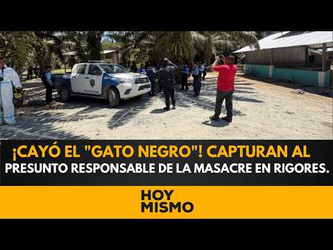 ¡CAYÓ EL "GATO NEGRO"! Capturan en La Ceiba al presunto responsable de la masacre en Rigores.