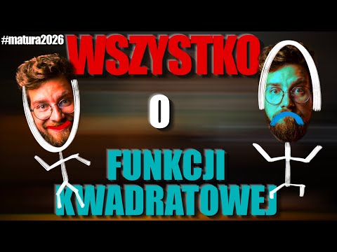 WSZYSTKO o: funkcja KWADRATOWA 2026❗️ (postać ogólna, kanoniczna, iloczynowa, zamiana, własności)