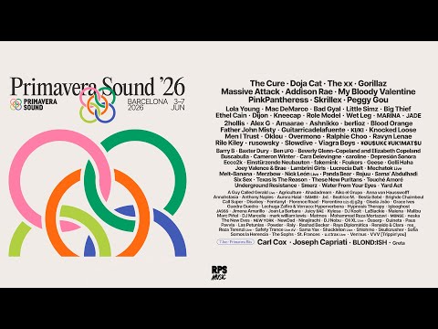 Glass Beams at Primavera Sound Barcelona 2025