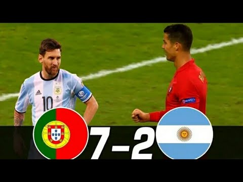 Portugal vs Argentina 7-2 highlight 2023/ Argentina vs Portugal match highlight