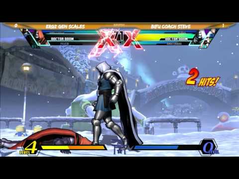UMVC3: ERGZ Gen. Scales Vs. BIFU Coach Steve
