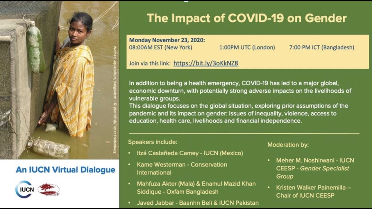 The impact of COVID on gender