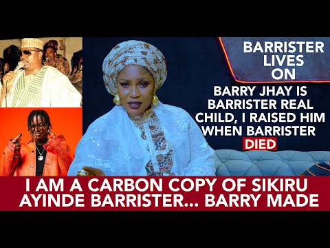 BARRY JAY IS BARRISTER'S BIOLOGICAL CHILD I RAISED HIM WHEN MY FATHER DIED...  BARRYMADE