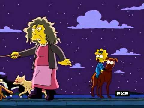 Crazy Cat Woman - The Simpsons S19E03