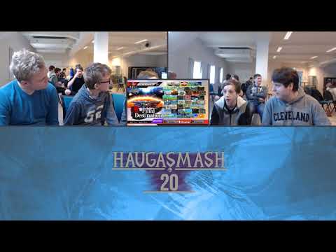 Haugasmash 20 - Hwoophz + Zephni (Red) vs Sennahoj + Trash Production (Blue) - Losers Bracket