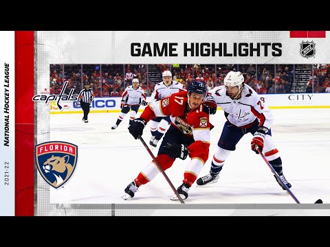 Capitals @ Panthers 11/4/21 | NHL Highlights