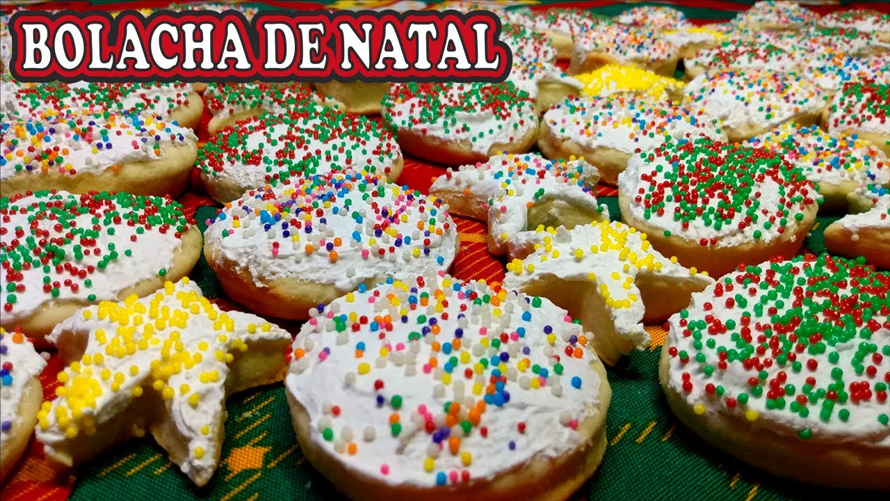 BOLACHA DE NATAL DO TEMPO DA VOVÓ MUITO MACIA, DELICIOSA E QUE RENDE MUITO!