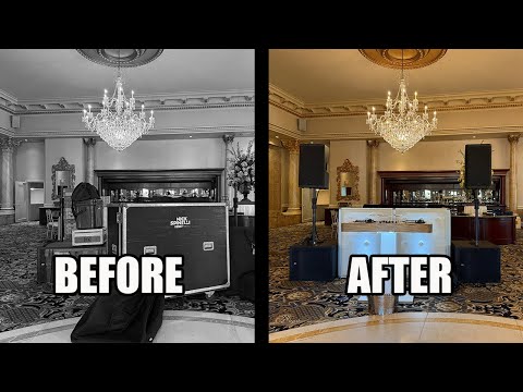 Wedding DJ Tips - How To Load In and Set Up FAST