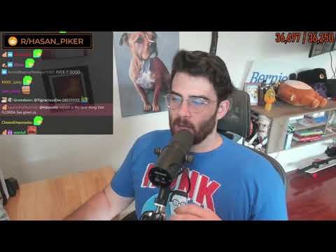 1/2 HasanAbi March 11, 2021 - Biden signs COVID Bill, Filibuster?, Austin joins 100Thieves! FULL VOD