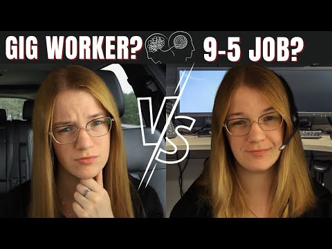 Is being a gig worker BETTER than working a "real" job?
