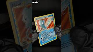 Restauration réussie sur ce Mew🌟 #pokemon #pokemoncards #tcg