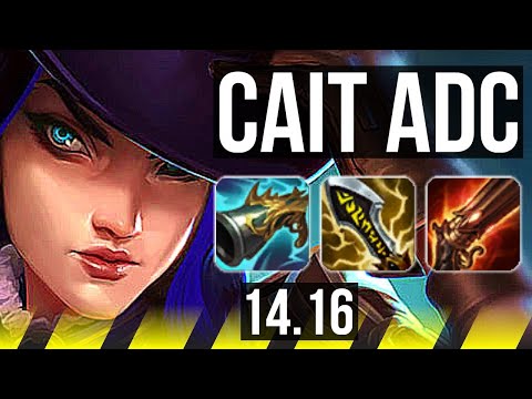 CAITLYN & Senna vs MISS FORTUNE & Shaco (ADC) | Legendary, 22/4/4 | EUW Master | 14.16