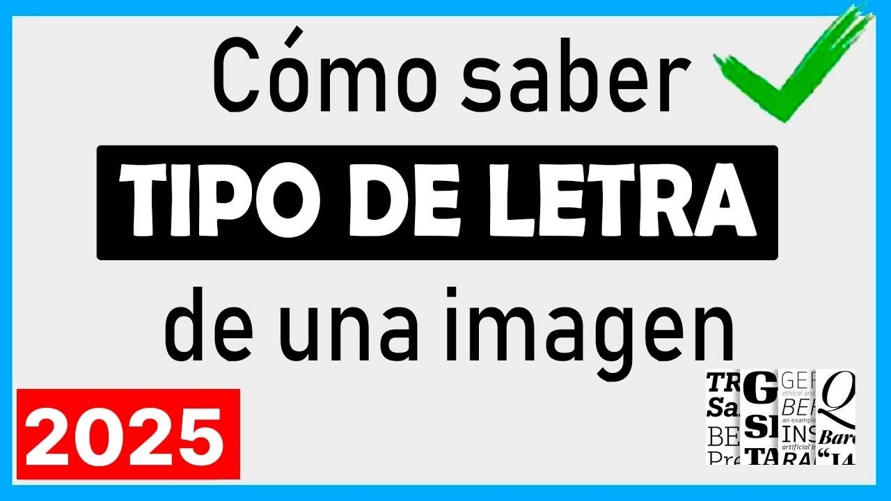 How to find out the font of an image (Font, typography) 2025