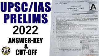 IAS /UPSC CSE Prelims 2022 Paper & Answer Key - UPSC Pre 2022 Live Answer Key Discussion -OJAANK IAS