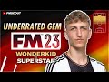 The MOST Underrated Wonderkid In Football Manager 🤯 | FM23 Wonderkids to Superstar