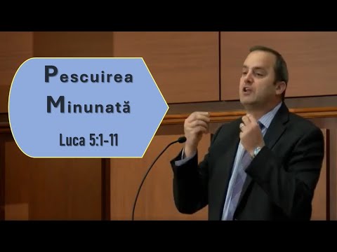 Luca 5:1-11 Pescuirea Minuata Predică Pastor Adrian Tise - Jan 24. 2018 Elim Chicago