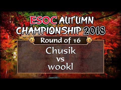 [AoE3] ESOC Autumn 2018 Second Chance — RO16: Chusik vs wookl