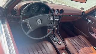 1972 Mercedes Benz 350 SL Start Up Video