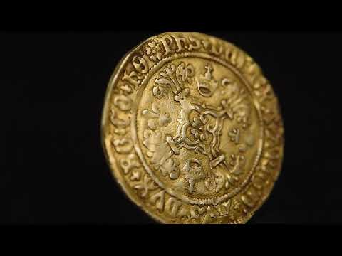 Coin, Netherlands, HOLLAND, Philippe le Beau, Florin d'or au Saint Philippe