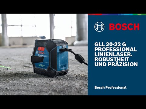Präzision und Zuverlässigkeit: Der Bosch GLL 20-22 G Professional Linienlaser im Detail