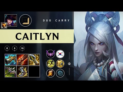 Caitlyn ADC vs Heimerdinger - KR Master Patch 25.23