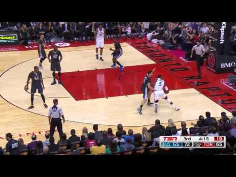 Lucas Nogueira vs Golden State Warriors 05.12.2015 (14Pts)