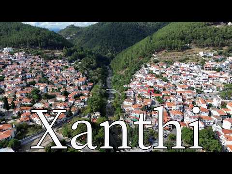 Xanthi, Greece - by drone [4K] #thrace