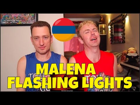 MALENA - FLASHING LIGHTS - REACTION