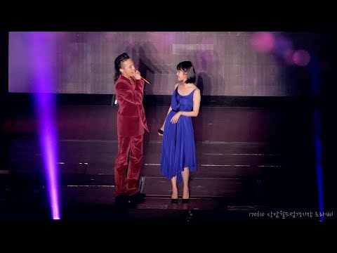 [4K] 170610 아이유(IU) 'Palette(팔레트) (Feat.G-DRAGON)' 라이브 직캠 @ 상암 월드컵 경기장