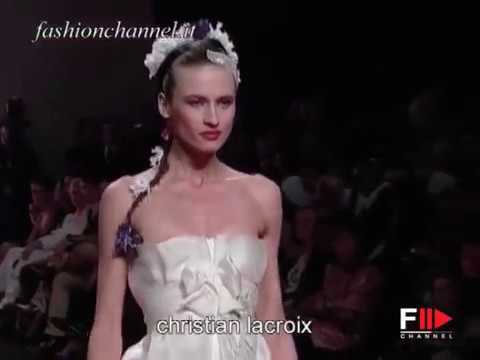 "Christian Lacroix" Spring Summer 2009 Bridalwear Milan 2 of 2 by FashionChannel