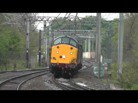 37604/37606 with 37611 DIT 0Z40 Kingmoor - Crewe 18th May 2012