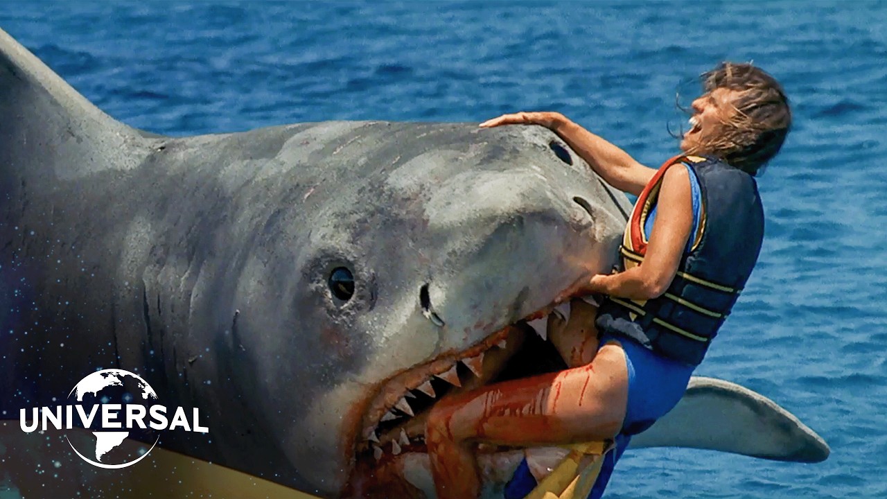 Miniature de la vidéo Great White Shark Attacks Kids On A Banana Boat du film Les Dents de la mer 4 : La Revanche
