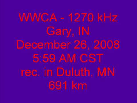 WWCA 1270   Gary, IN 2008 12 26 5 59 49 AM CST