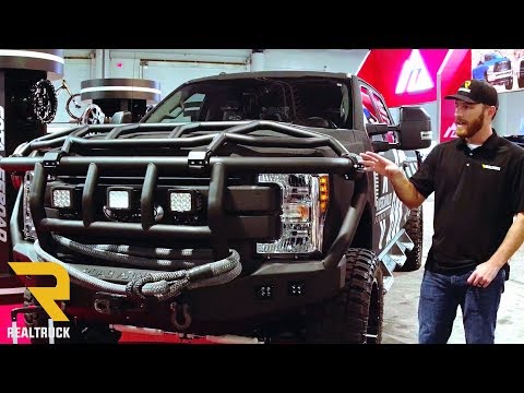Road Armor Bumpers American Valor 2017 Ford F-350 Superduty Build | SEMA 2017