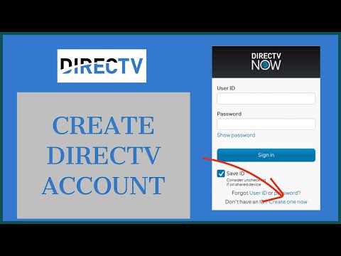 Create Directv Account