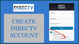 Directv Sign Up | Create or Register Directv Account in 2 Minutes 2022