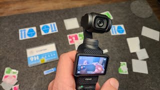 DJI Pocket 3 Essential Accessory: Lens Protector Install